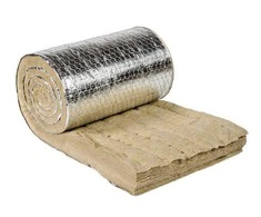 Stiklo vatos demblys Isover DP80-ALU, 400 cm x 100 cm x 5 cm