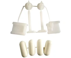 Tvirtinimo detalė Gedy 1112000300 Set, polipropilenas ,pp,