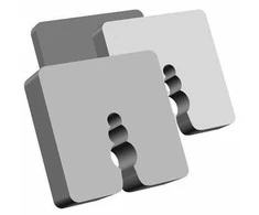 Stiprinājuma detaļas Klimas DW-5, 50 mm x 50 mm x 5 mm, 50 gab.
