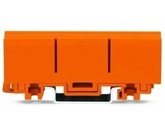 Tvirtinimo elementas Wago, 0,5–2,5 mm², oranžinės spalvos.