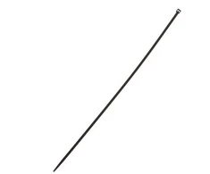 Tvirtinimo dirželis Elematic, 3.5 x 290 mm, juodas