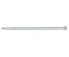 Tvirtinimo dirželis Elematic. 3.5 x 290 mm. juodas
