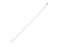 Tvirtinimo dirželis Elematic, 2,6 x 200 mm, baltas