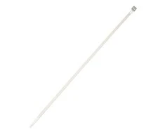 Stiprināšanas siksna Elematic, poliamīds, balta krās., 290 mm x 4.8 mm