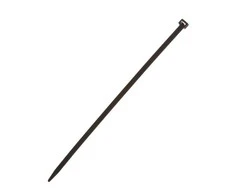 Tvirtinimo dirželis Elematic, 7,5 x 300 mm, juodas