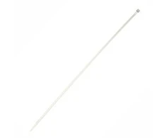 Tvirtinimo dirželis Elematic, 4,5 x 430 mm, baltas