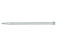 Stiprināšanas siksna Elematic, poliamīds, melna krās., 200 mm x 4.8 mm