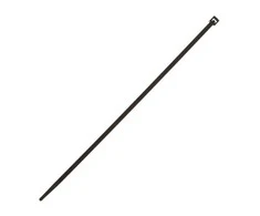 Tvirtinimo dirželis Elematic, poliamidas, juoda sp., 200 mm x 3.6 mm