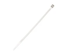 Tvirtinimo dirželis Elematic, 3,5 x 140 mm, baltas