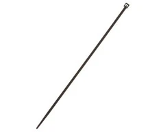 Tvirtinimo dirželis Elematic, 2,6 x 160 mm, juodas