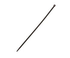 Tvirtinimo dirželis Elematic, poliamidas, juoda sp., 250 mm x 4.8 mm