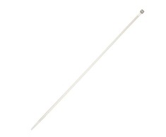 Tvirtinimo dirželis Elematic, 4,5 x 360 mm, baltas