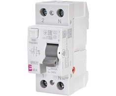 Srovės nuotėkio rėlė ETI EFI6-P2 A 6kA, 2P, 40 A, 240 V,30mA