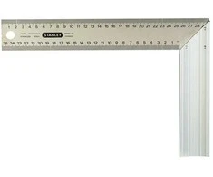 Kampinė liniuotė Stanley 1-45-687, 400 mm, nerūdijantysis plienas, 45 °