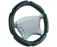 Autoserio TomPar STEERING WHEEL COVER HB-28050/1 Juodas
