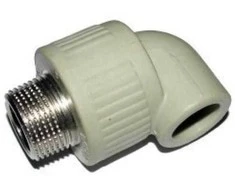 Supratherm Alkūnė PP-R 25x1/2M išorinis sriegis