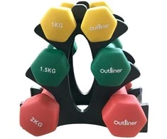 Outliner 12KG NEOPRENE DUMBBELL WITH RAK