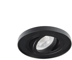 Šviestuvas įleidžiamas Kanlux Tiny Bord 37165, GU10, juoda sp.
