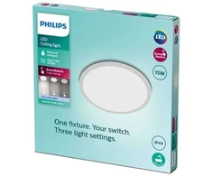 Šviestuvas Philips Slim 929002667601, LED, 4000 °K, 1 x 15 W