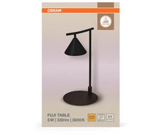 Osram 5W LED stalo šviestuvas FUJI, juodas, 3000K