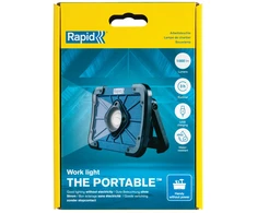 Šviestuvas su integruota ličio jonų baterija THE PORTABLE, 1000 Lm., RAPID