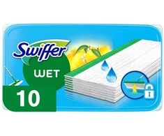 Swiffer Sweeper Moist Grindų Šluostės, 10 vnt