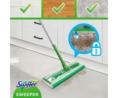 Swiffer Sweeper Starter Kit XXL, 11 Grindų Šluosčių ,Sausas 8 vnt + Šlapias 3 vnt,