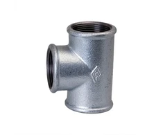 T formos vamzdis Jinan Meide G130, 1/2", ketus/cinkas