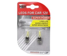 T Way Automobilio lemputė T10.12V., led, balta sp., 12 V