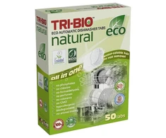Tabletes trauku mazgājamajai mašīnai Tri-Bio Eco Automatic, 50 gab.