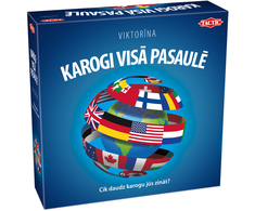 TACTIC stalo žaidimas – VĖLIAVOS VISAME PASAULYJE, latvių kalba,