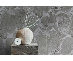 A.S.CREATION Vipro Group WALLPAPER 393555 Pilkas LEAVES (12)