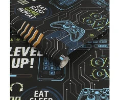 Superfresh WALLPAPER 113258 GAME OVER Juodas / MULTI