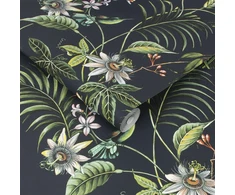Tapetės Graham &amp; Brown Paradise 106976, vinilinės, juodos sp.
