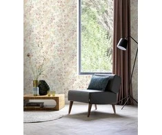 Rasch WALLPAPER VINYL 794434 BOTANICAL GR Rožinis