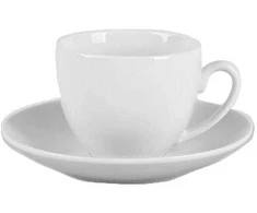 Tase ar apakštasi Domoletti Casual 199D-004-TSS, balta krās., 0.08 l
