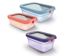 Tefal FOOD BOX 0.5L ONECLICK Oranžinis