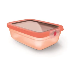 Tefal FOOD BOX 1.2L ONECLICK Oranžinis