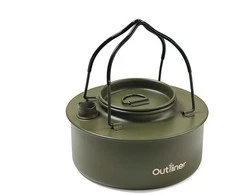 Virdulys Outliner. Nerūdijančio plieno. 0,9 l. Žalias