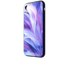 IPhone XR telefono dėklas Tellur Cover Glass, „Feather“