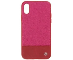 Tellur Rožinis blizgus dėklas iPhone X/XS