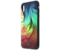 Tellur dėklas su stikline nugarėle iPhone XS Max, Mesmeric