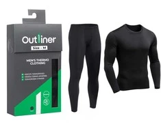 Termo apatiniai Outliner BU220, juodi, M
