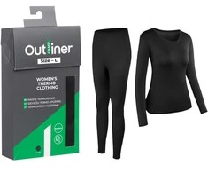 Termo apatiniai Outliner BU221, juodi, L dydis