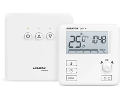 Termostats Auraton AURATON FORNAX + AURATON LIBRA R, stiprināms uz virsmas, 0 - 45 °C