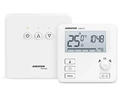 Termostats Auraton AURATON FORNAX + AURATON LIBRA R, stiprināms uz virsmas, 0 - 45 °C