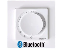 Termostats Devi Basic, iebūvējams sienā, balta, 4 - 45 °C