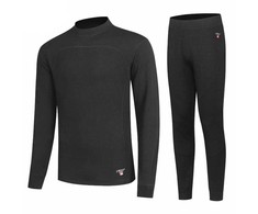 Termo drabužiai merino80 juodi 2xl pesso