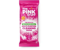 The Pink Stuff THE Rožinis STUFF multifunkcinės drėgnos servetėlės paviršių valymui 72vnt