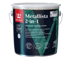Tikkurila DAŽAI METALUI 2IN1 BALTA 2,7L